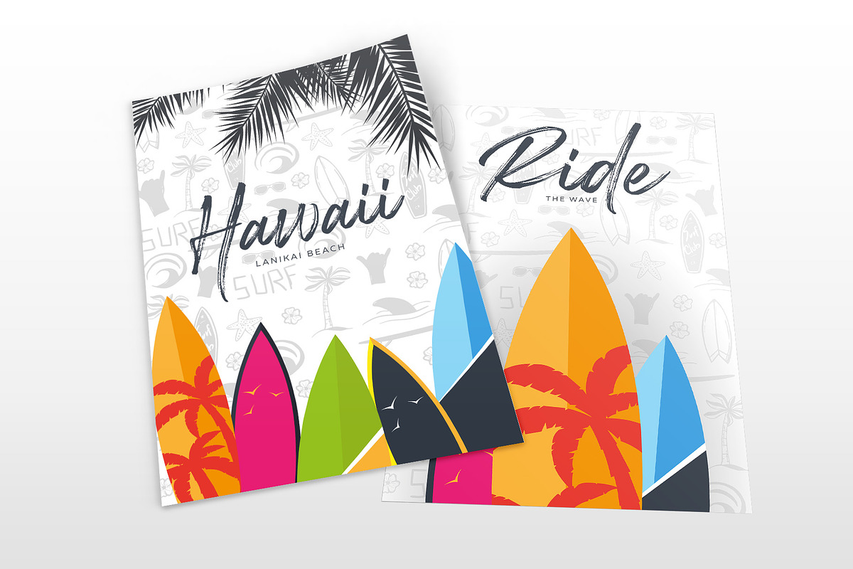 Surfing Posters, a Flyer Template by Leo Edition (Photo 5 of 9)