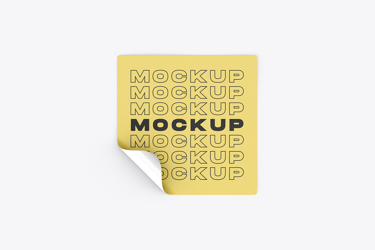 70+ Must-Have Sticker Mockups, a Mockup by Mockupdaddy (Photo 54 of 70)