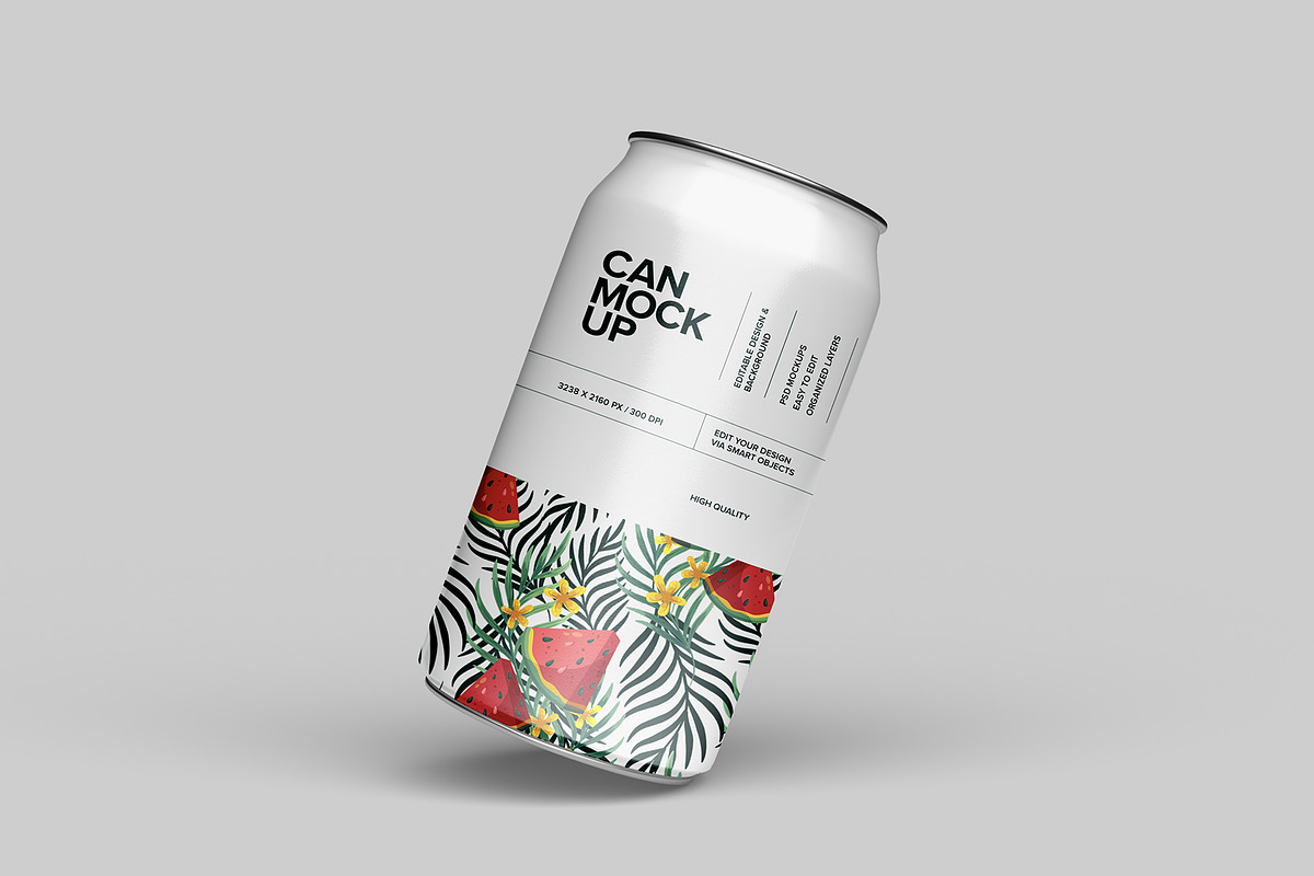 Soda Can Mockup Set, a Cups & Container Mockup by dpi (Photo 4 of 20)
