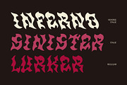CS Ravemous – Black Metal Font, a Blackletter Font by Craft Supply Co. (Thumbnail 3 of 8)