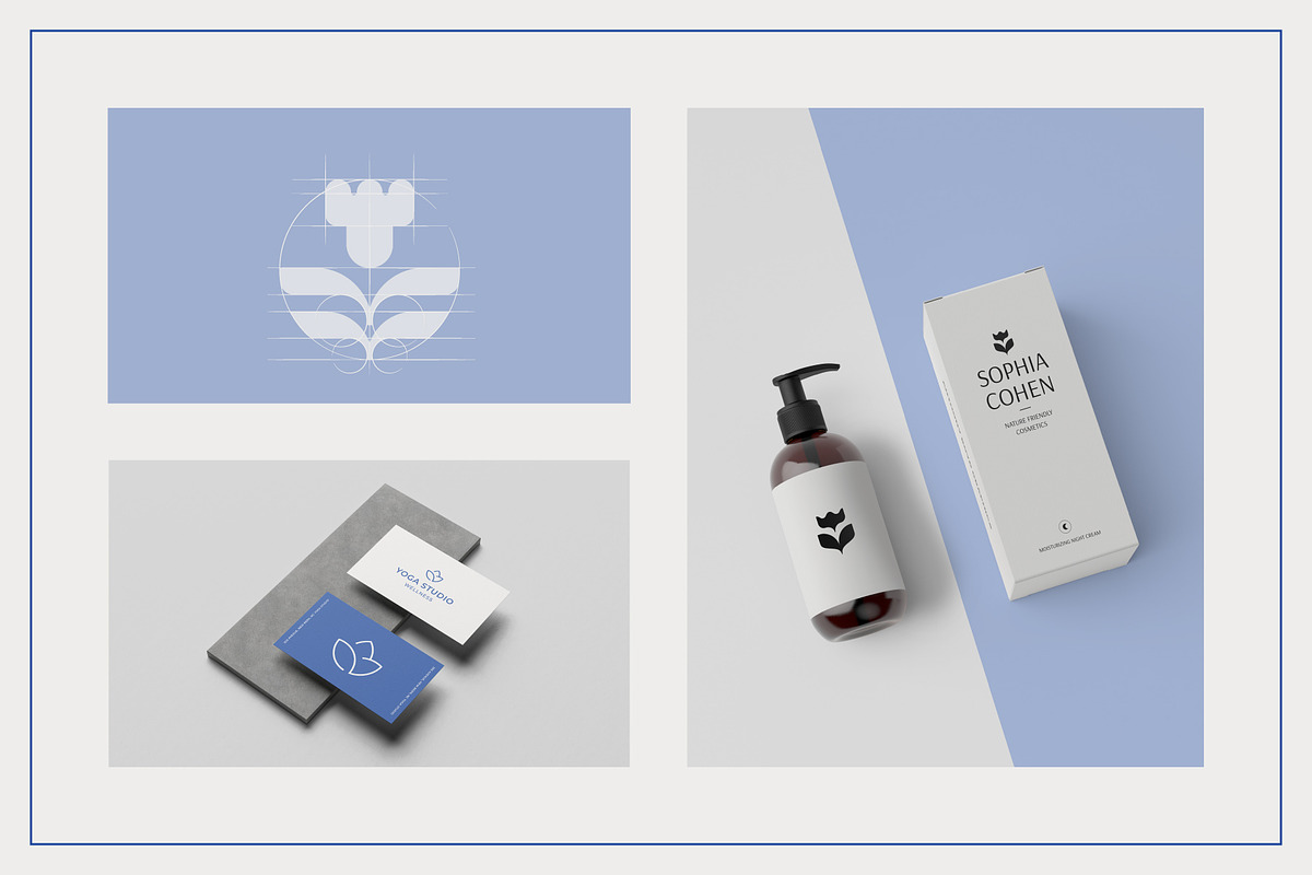 Botanical Logo Kit, a Branding & Logo Template by Paulina Sara Design (Photo 6 of 11)
