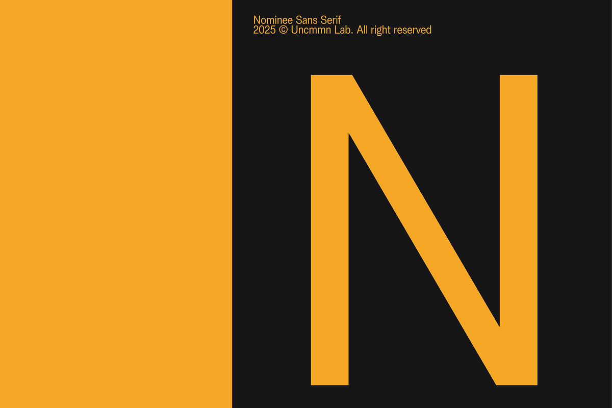 Uncmmn Nominee Sans Serif 21 Style, a Font by Kotivoro (Photo 2 of 30)