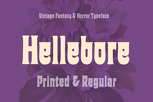 Hellebore Fantasy Nouveau Font
