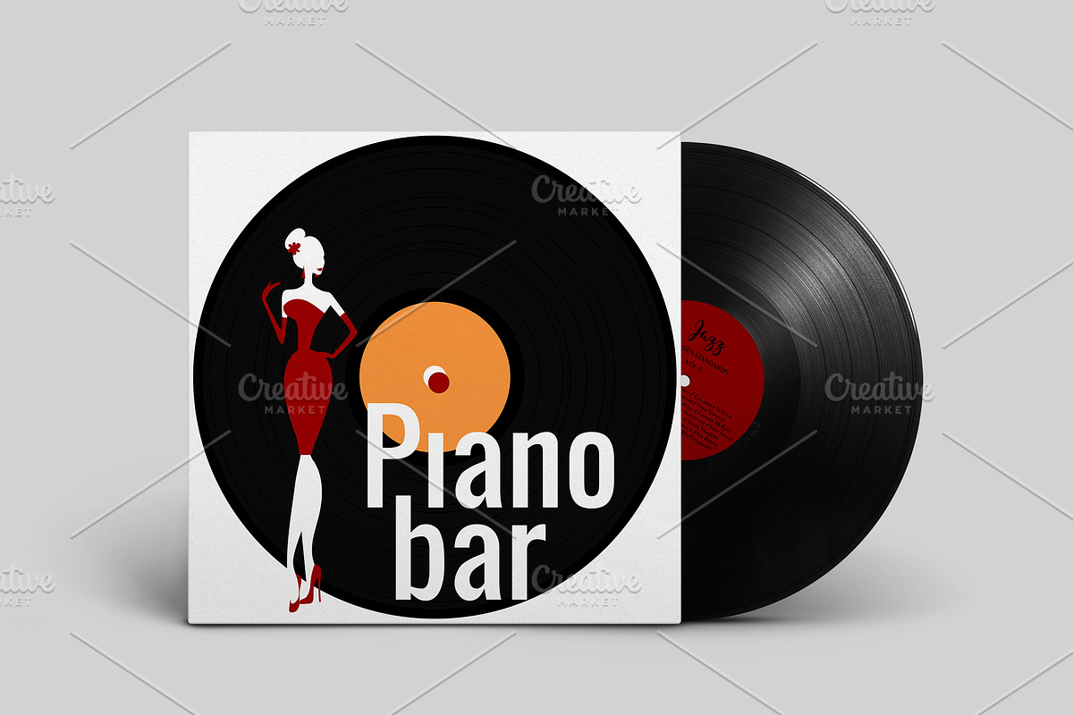 Piano Bar Collection, an Illustration by NKTN graphics (Photo 9 of 16)