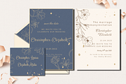 Luxury wedding templates with pastel, an Invitation Template by Motivation Art (Thumbnail 5 of 6)