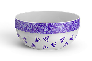 Ceramic Porcelain Tea Bowl Mockup