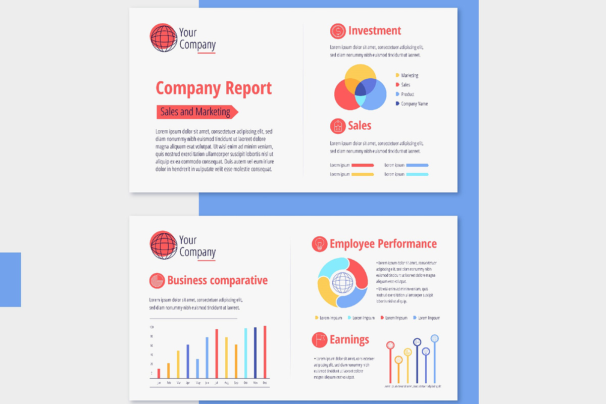 Business Digital Infographic, a Templates & Theme by studiogstock (Photo 3 of 3)