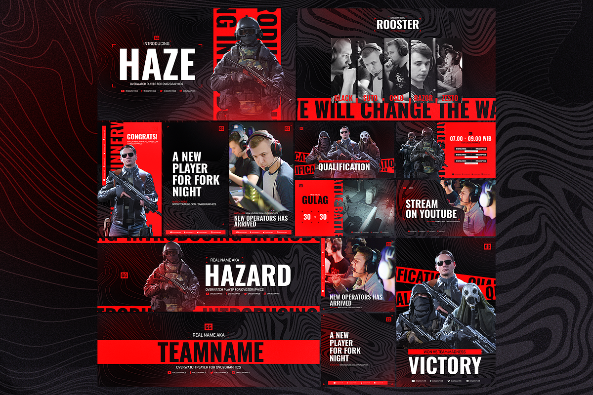 E - Sports Social Media Template, a Social Media Template by Creathift (Photo 7 of 7)