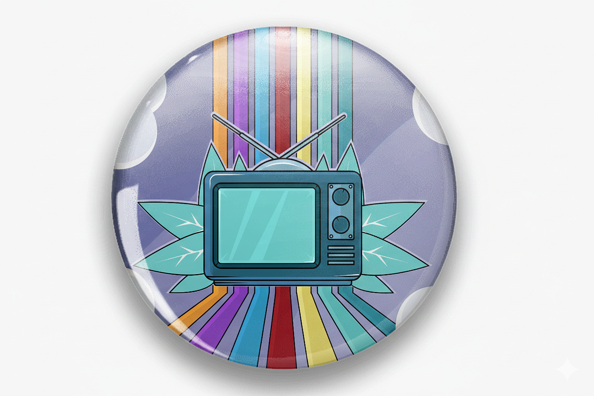 retro television vector illustration, a Decorative Illustration by zyxroun shop (Photo 3 of 3)
