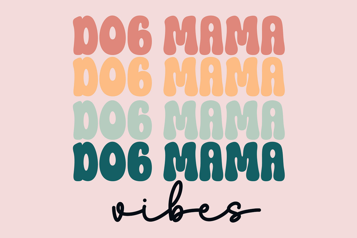 Retro Mom Sublimation Design, a Work Illustration by CreationArt (Photo 4 of 13)