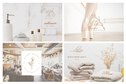 Vol. 2 Botanical hand - drawn logos, a Branding & Logo Template by Crocus Paperi (Thumbnail 5 of 6)