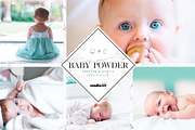 Baby and newborn lightroom preset, an Action Add-On by studio25 (Thumbnail 1 of 6)