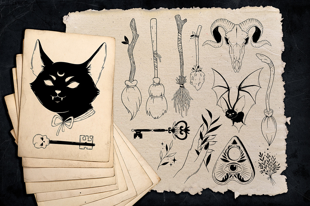 Magic and mystic halloween., an Illustration by Yaniko (Photo 5 of 6)