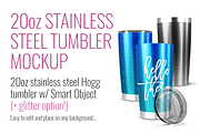 20oz Stainless Hogg Tumbler Mockup, a Product Mockup by SarahDesign (Thumbnail 1 of 7)