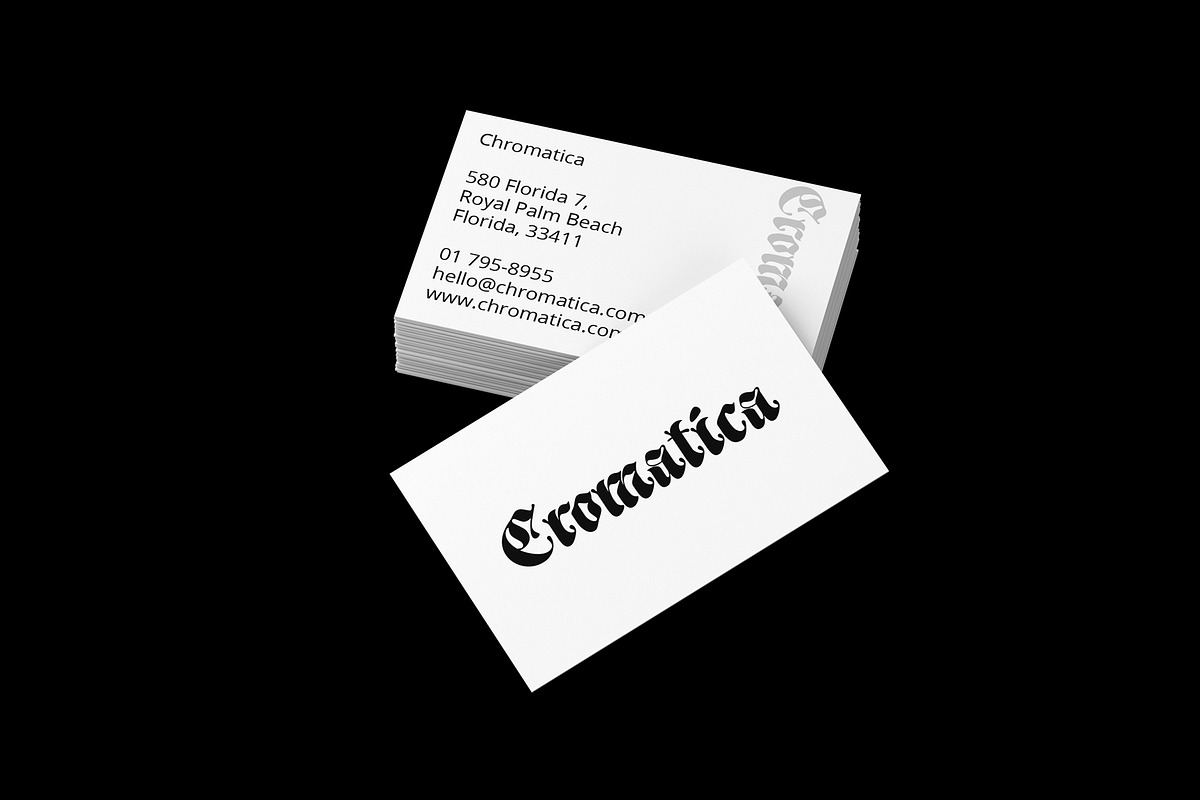 ED Lacour - Blackletter Typeface, a Blackletter Font by Emyself Design (Photo 8 of 12)
