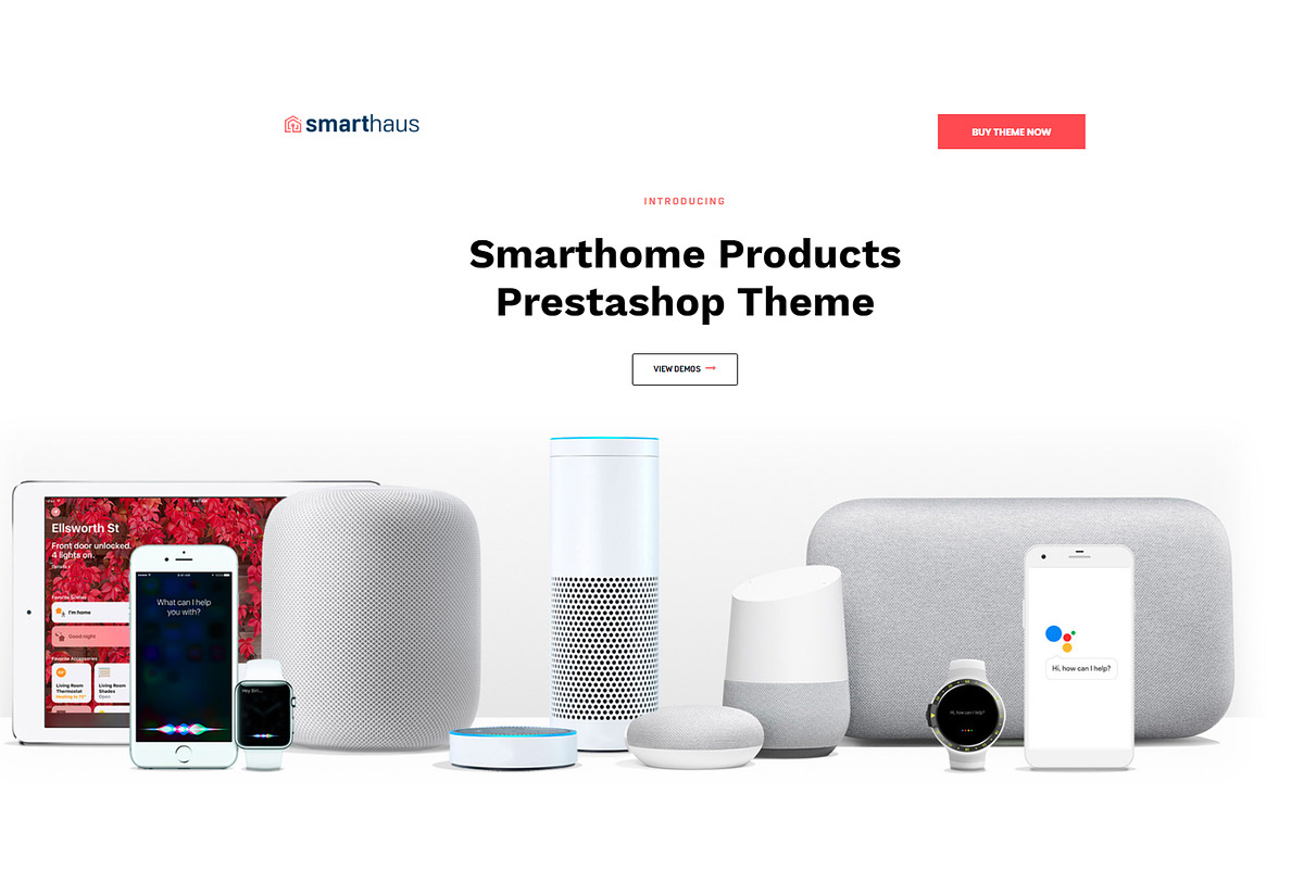 Leo Smarthaus - Smart Devices & Ente, a Bootstrap Template by LeoTheme (Photo 1 of 12)