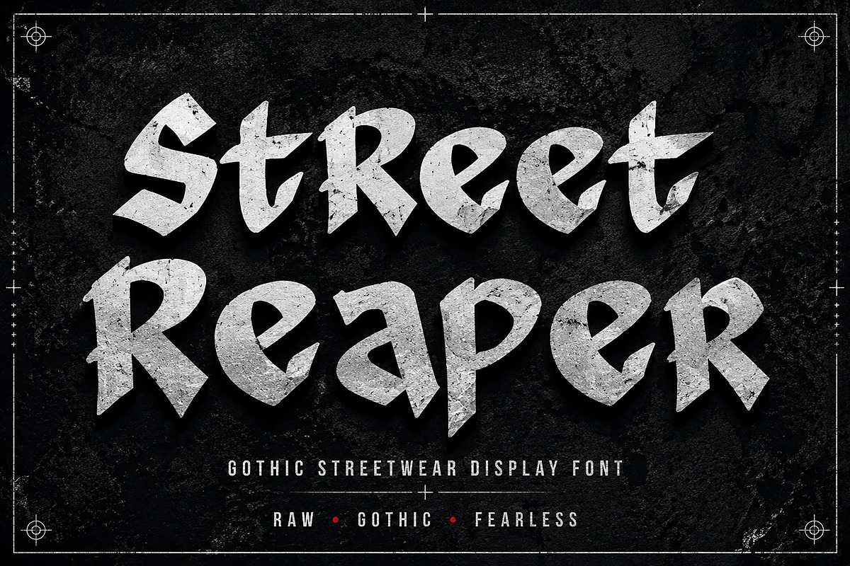 Street Reaper – Gothic Font, a Blackletter Font by Wow Magic (Photo 1 of 5)