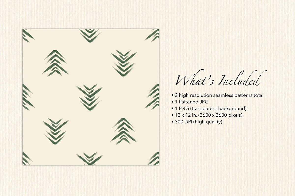 Pine Trees Surface Pattern, a Pattern Graphic by Quinn Lane Designs (Photo 2 of 5)