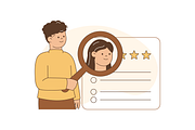 Job Recruitment Illustration, an Object Graphic by Jump Studio (Thumbnail 4 of 12)