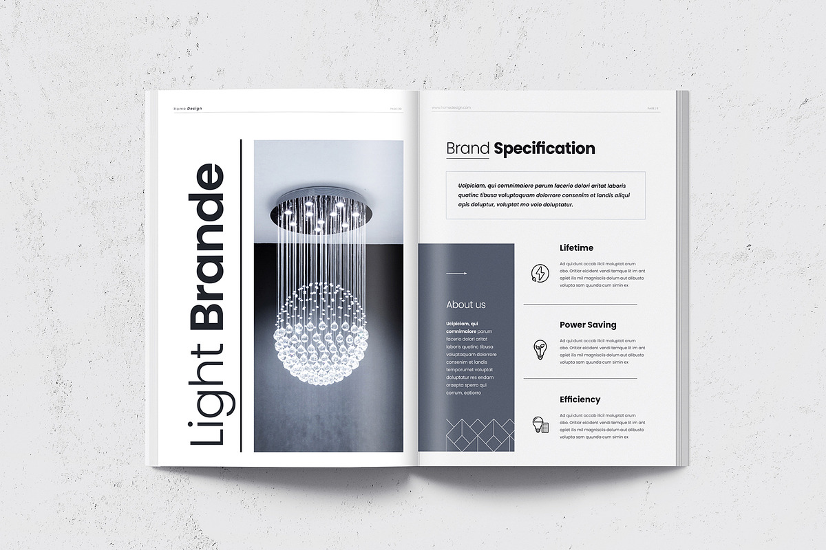 Catalog | InDesign & Ms Word, a Brochure Template by Creativity-Design (Photo 7 of 10)