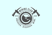 Vintage Underground Mining Logos, a Branding & Logo Template by Billah Hub (Thumbnail 3 of 4)