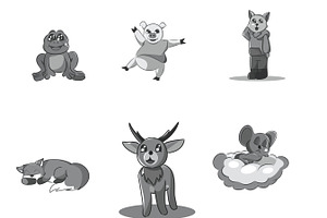 Cartoon Animals Set 3 Procreate