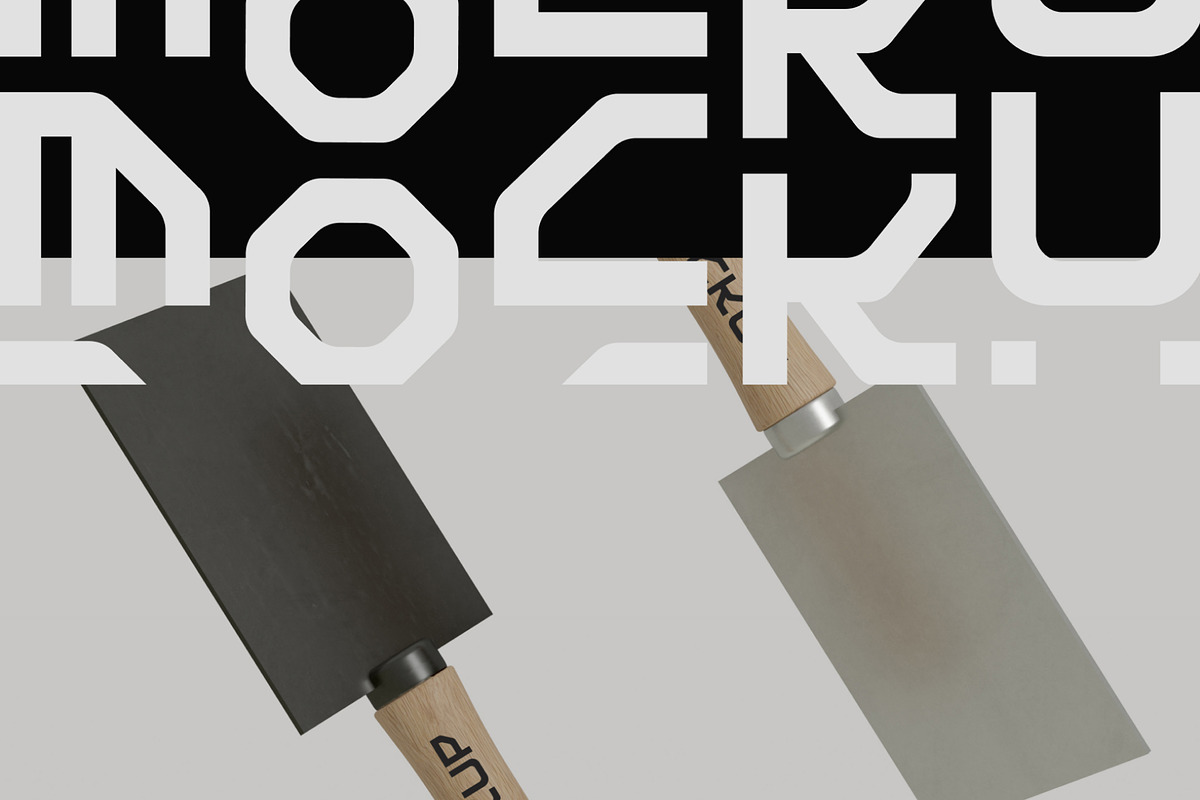Hand Scraper Mockup, a Household Mockup by hiddemaru (Photo 3 of 4)