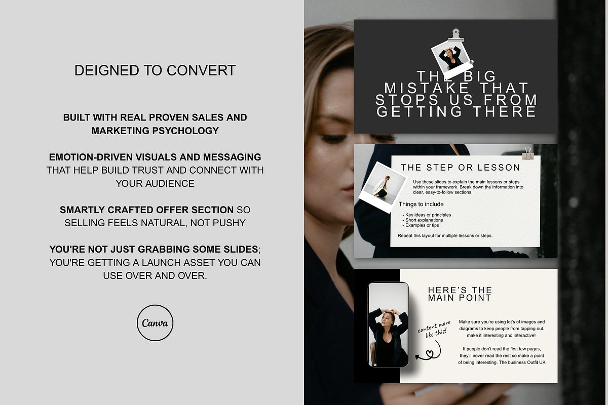 CANVA: Milan Slide Deck Webinar, a Presentation Template by thebusinessoutfit (Photo 5 of 32)