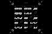 NCL REKRON - Y2K Futuristic Font, a Sans Serif Font by Enxyclo Studio (Thumbnail 6 of 12)