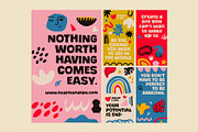 Chunky Popys Sticky Display Font, a Sans Serif Font by Heinzel Std (Thumbnail 9 of 12)