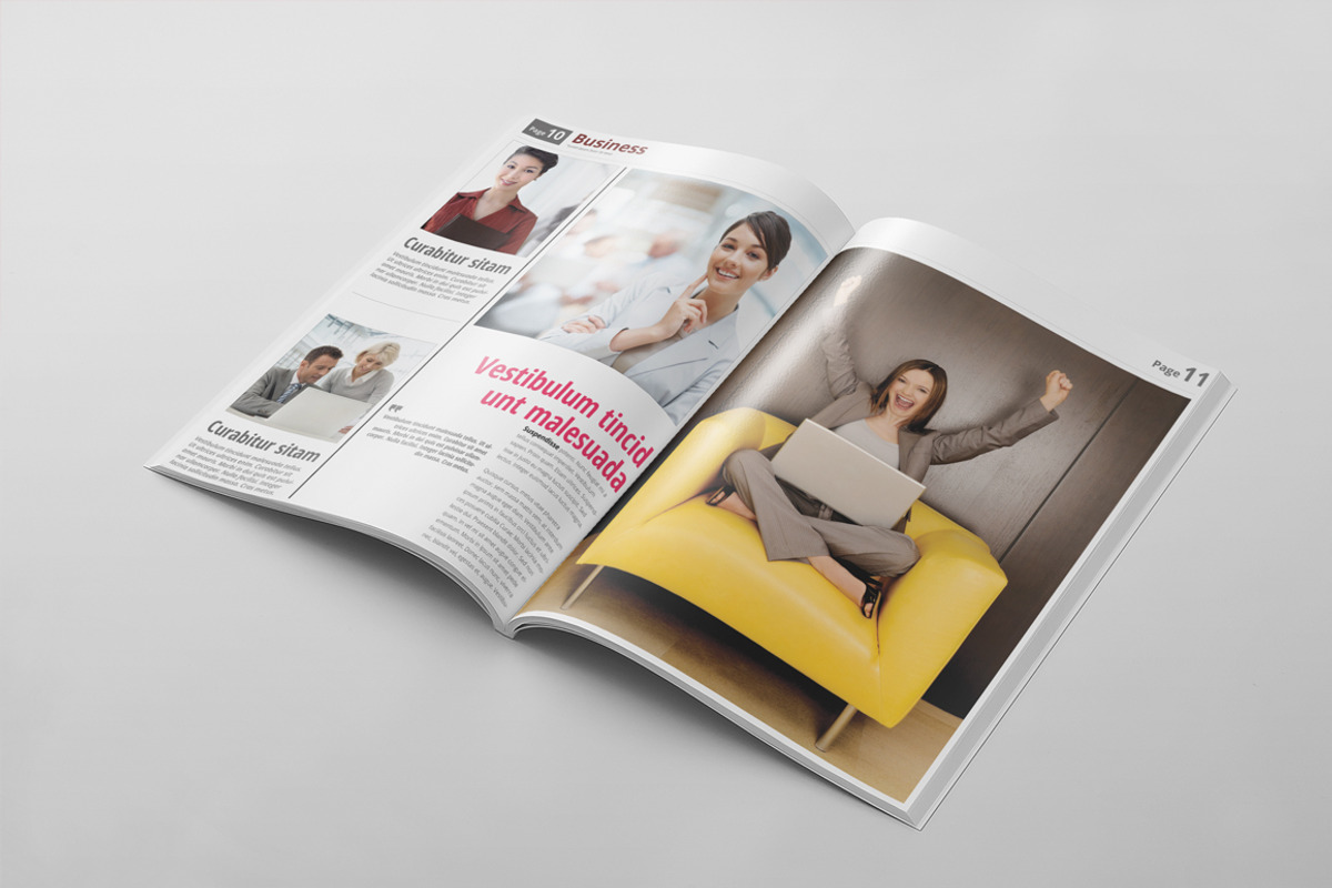 Magazine Template 40, a Magazine Template by pmvch (Photo 6 of 30)