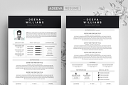 Professional Resume Template William, a Resume Template by AdeevaResume (Thumbnail 1 of 4)