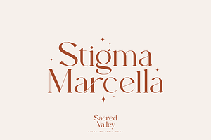 Sacred Valley - Ligature Serif Font