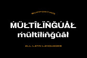 Jaguar Alison Stretch Sans, a Sans Serif Font by Cruzine (Thumbnail 8 of 8)