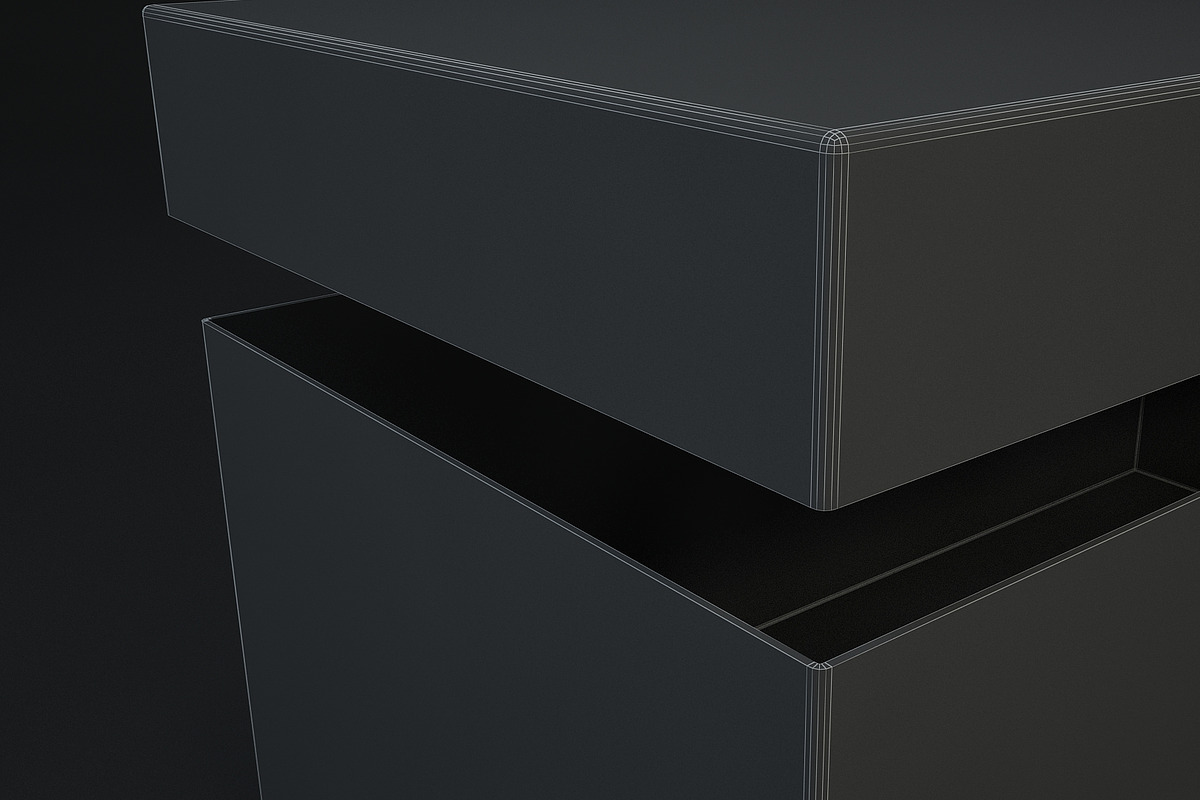 Shoe box ECCO, an Object 3D Model by mrGarret (Photo 6 of 7)