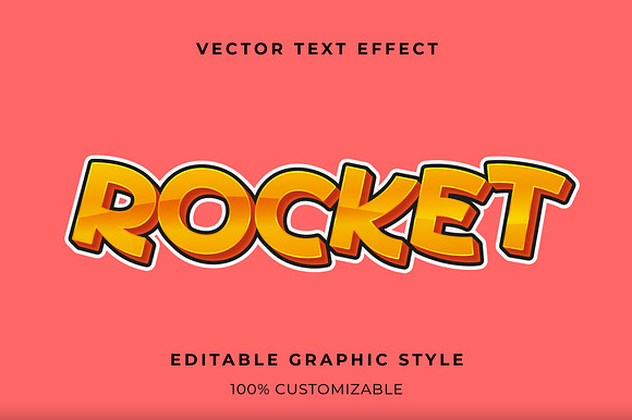 Playful Cartoon 3D Text Effect preview 3