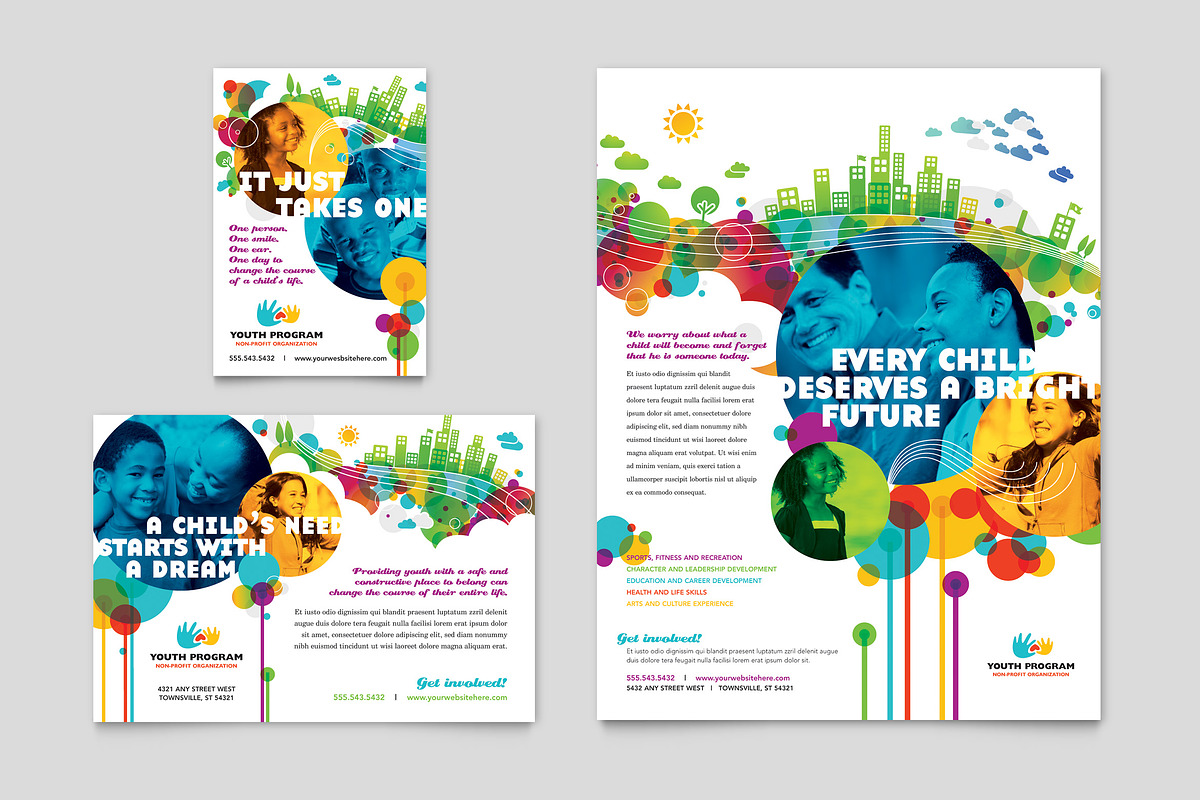Youth Program Flyer Template, a Flyer Template by StockLayouts (Photo 3 of 3)