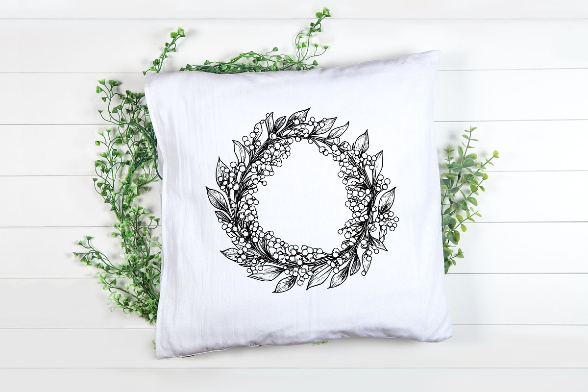 Lily Of The Valley SVG - Floral Art, an Illustration by YouniqueArtwork (Photo 5 of 5)