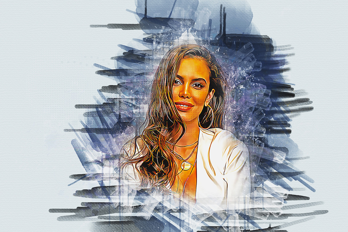 Watercolor Painting Photoshop Action, an Action Add-On by Studio Retouch (Photo 8 of 11)