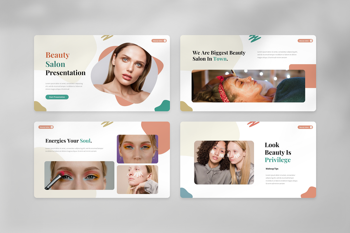 Larisa - Beauty Salon PowerPoint, a Presentation Template by Annora Studio (Photo 4 of 8)