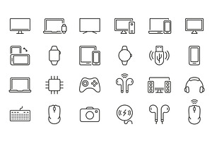 Modern Electronic Wireless Equipment, a Technology Illustration by Vector Creator