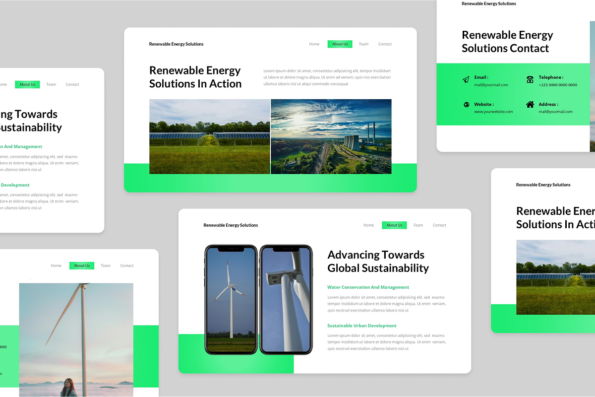 Renewable Energy Solutions Keynote, a Presentation Template by Annora Studio (Photo 3 of 5)