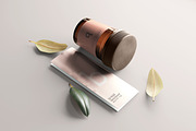 Amber Glass Pills Bottle Mockups, a Cups & Container Mockup by pmvch (Thumbnail 17 of 20)
