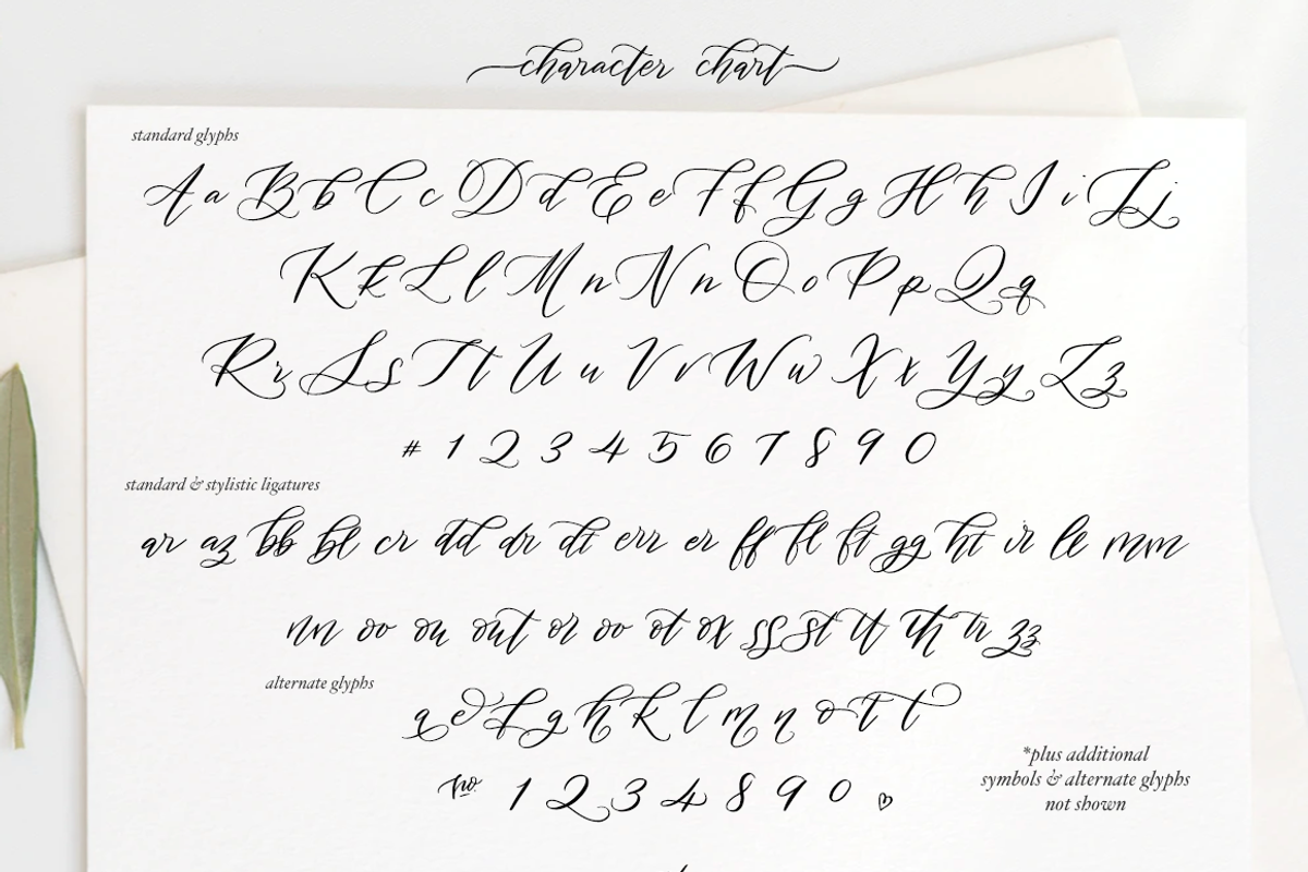 Ophelia Pen, a Script Font by KLUGE+CO (Photo 5 of 11)