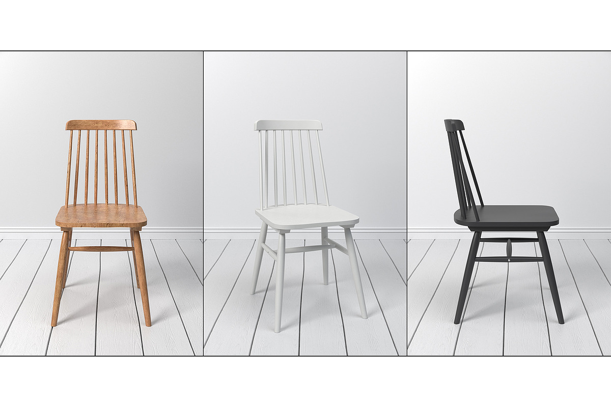 LaForma Albeup Scandinavian Chair, a Furniture 3D Model by gianniritschard (Photo 2 of 10)