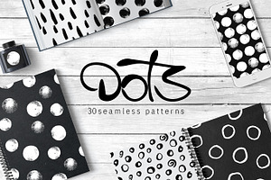 Just Dots. 30 Seamless Patterns 