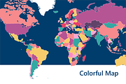 World Vector Map, an Object Graphic by GraphicCo (Thumbnail 3 of 8)