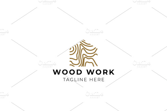 Wood Work Capenter Industry Logo preview 2
