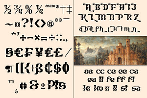 Khalifsa - Curvy Display Font