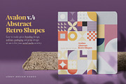 AVALON Retro Abstract Shapes ver 4, a Decorative Illustration by LEROY Design (Thumbnail 3 of 10)